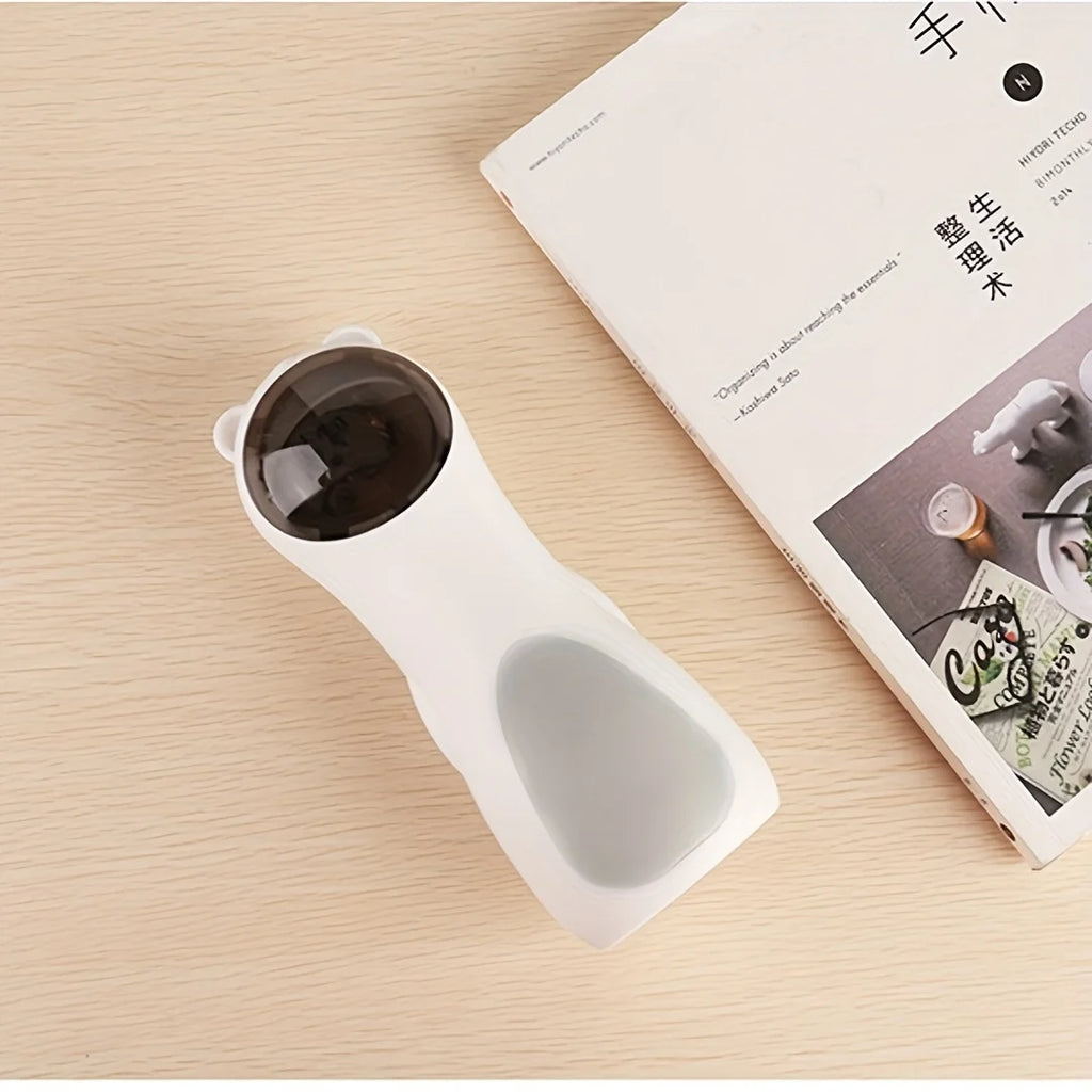 Automatic Laser Cat Toy with Spinning Laser and Smart Timer -Interactive Play Mode, Adjustable Speed,15-Minute Timer,USB/Battery